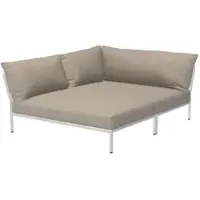 Houe LEVEL 2 Lounge Cozy Corner left Muted White Ash