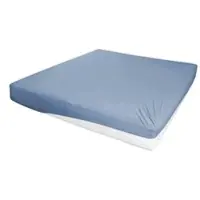 Möbel Kraft Jersey-Elasthan Boxspringbetttuch ¦ blau ¦ Maße (cm): B: 150 H: 26