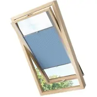 KS Handel 24 PREMIUM DOPPELROLLO BH15 DUNKLES HOLZ mit Alu Kassette (55x220 cm, Kassettenfarbe: weiss)