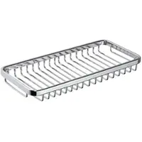 BRILLANTBAD BYTRO Seifenkorb Messing Chrom poliert 145x305x40 mm für Bad & WC >> zum Bohren