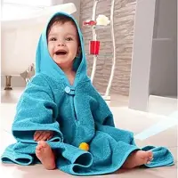 Buttinette Frottier-Poncho, türkis, 55 x 71 cm