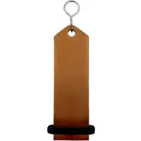 Combicraft Bumerang Hotelschlüsselanhänger Bronze, 100x30 mm - 5 Stück