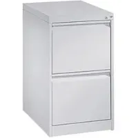 C+P Hängeregistraturschrank Acurado, H733xB433xT590mm, Front Verkehrsweiß, Korpus Verkehrsweiß (12412-311)