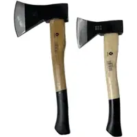 Vago-Tools Beil Gartenaxt Spaltaxt Spaltbeil Holzstiel 2 tlg Set Axt 600 1000 g