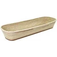Schneider - Brotform / Gärkorb lang, eckiger Kopf 500 x 160 mm, 3000 gr.