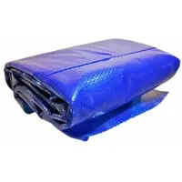 Oku Obermaier Solarfolie / Solarplane blau 400 my PREMIUM Zuschnitt oval