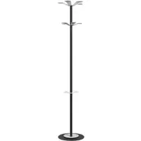 PaperFlow Garderobe »easyCloth Color Range Black Edition« 10 Haken weiß, 35x175x35 cm