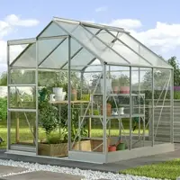 Vitavia , Gewächshaus "Kapitol 3800", aluminium eloxiert, 3,8 m2