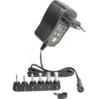 HN-ELECTRONIC HNP 12-UNIL6 - Universal-Schaltnetzteil, 12 W, 3 - 12 V, 1000 mA