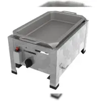 ChattenGlut Professional Gastrobräter 1-flammig Tischgerät 3,6kW und Edelstahlpfanne