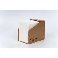 Mank Handtücher COSA Weiß im Dispenserkarton, 30 x 49 cm, 100 Stück -