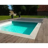 Walter WALU POOL EVOLE Rollschutzabdeckung Beckenmaß 10,00 x 4,00 m,Farbe: schweizer grün