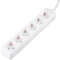 FREI 6-FACH DOSE WS 5 - Steckdosenleiste, 6-fach, 5 m, weiß