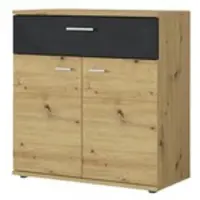 Sconto Kommode Nina ¦ holzfarben ¦ Maße (cm): B: 81 H: 84 T: 38.0