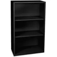 Ceha Büro- und Stahlaktenregal 80 cm Breite mit 3 Ordnerhöhen in RAL9005 (tiefschwarz)