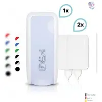 Blanc HYGIENIC SET: Manueller Spender für Toilettensitzreinigung Blanc Cosmos +2x 1-Liter Sitzreinigungsschaum - PRODUKTSET