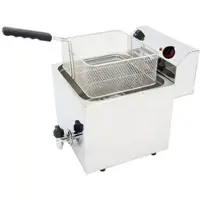 EURAST - Elektro-friteuse 12 liter tischgerät mit hahn - 355x495x325 mm - 4500 W 230/1V - 44126210