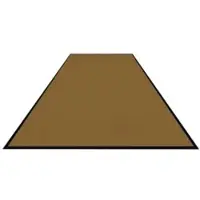 M&A Matting Schmutzfangmatte Colorstar, hellgold, waschbar, glatter Rücken 7460150200150-C58 , Maße (B x T): 150 x 200 cm