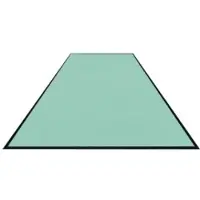 M&A Matting Schmutzfangmatte Colorstar, mint, waschbar, glatter Rücken 7460115300150-C57 , Maße (B x T): 115 x 300 cm