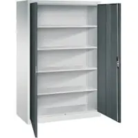 C+P Büroschrank Acurado, 1950x1200x600mm, 7035/7016