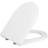 Evenes WC-Sitz Jari Softclose aus Duroplast, Edelstahlscharnier, weiß - 93 102 63