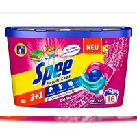 Spee Power Caps Color 3+1 Colorwaschmittel 16 Waschladungen Waschmittel Waschen