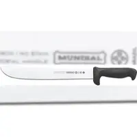 Mundial , Professionelles Küchenmesser, (5625-12), 30.5CM,schmale gebogene Klinge, Schwarz, Edelstahl