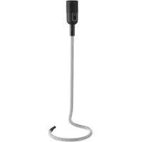 ETC Retro Tischleuchte mit Filament LED Design Tischlampe Beistelltisch Lampe, Wippschalter, IP20, 1x E27 LED 806 Lumen, Höhe 46,5cm, Wohnzimmer Flur Schlafzimmer