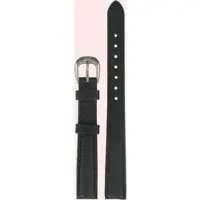 Certina - Leder Pura Lady Lederband Schwarz 12/10mm C600011462 - genarbt,kalb,schwarz