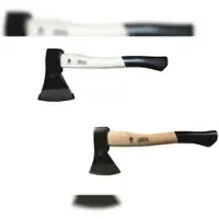 Vago-Tools 2 tlg Set Axt 600 1000g Beil Gartenaxt Holzstiel