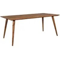 KADIMA DESIGN Esszimmertisch REPA 180 x 80 x 76 cm Sheesham rustikal Massiv-Holz, Design Landhaus Esstisch, Tisch für Esszimmer groß, 6 - 8 Personen