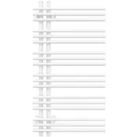 Zehnder Yucca Asym Design-Heizkörper ZY300148DF00000 YA-090-050, 872 x 478 mm, weiß matt, einlagig