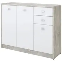 Sconto Kommode Ravenna ¦ grau ¦ Maße (cm): B: 109,1 H: 85,4 T: 34.6