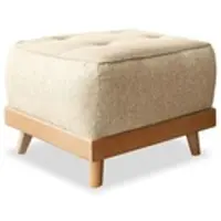 Miuform Fußhocker Dazzling Daisy ¦ beige ¦ Maße (cm): B: 56 H: 42