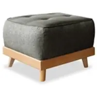 Miuform Fußhocker Dazzling Daisy , schwarz , Maße (cm): B: 56 H: 42
