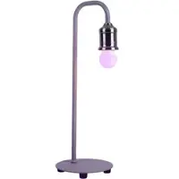 Globo Tischleuchte Wohnzimmerleuchte Schreibtischlampe Tischlampe Schlafzimmerleuchte Leselampe, Metall grau, dimmbar Smart, RGB LED 8,5W 806 Lm 2700-6500K, H 43,8 cm