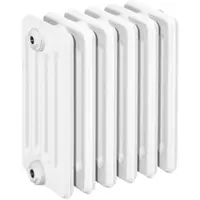 ASW HG-TEC DIN-Gussradiator Berlin RAL 9010, 25 Glieder, BH 430 NA 350 BL 1500 BT 220