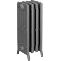 ASW Gussradiator Stockholm RAL 7022, 25 GL, BH 658 NA 500 BL 1500 BT 221 m Fuß