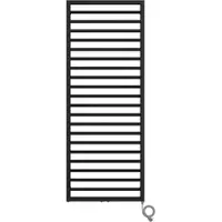 Zehnder Design-Heizkörper Subway elektrisch IHE, 1887x45x600 mm, Anthracite, IP65, montagefertig mit Wandkonsolen