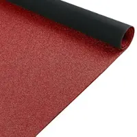 Primaflor Hochzeitsteppich GLIMMER - Rot - 1,00m x 18,50m
