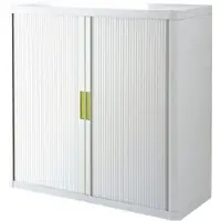 PaperFlow easyOffice Rollladenschrank »easyOffice« 110 x 104 cm grün, 110x104x41.5 cm