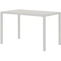 Vermobil Gartentisch Quatris 120x70x75 cm perlweiß