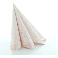 Sovie HORECA Serviette Mandy in altrosa aus Linclass Airlaid, 40 x 40 cm, 5x50 Stück