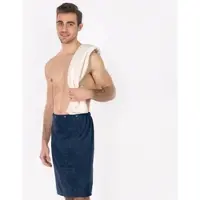 Framsohn Frottier Sauna Fun Herrenkilt / Sarong (Farbe: Jeans)