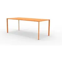 Vermobil Robuster Gartentisch Fox 200x90 cm orange AR