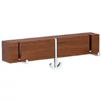 Pieperconcept Wandgarderobe ANCORA TRE Nussbaum geölt