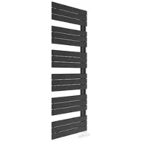 Lazzarini Handtuchheizkörper Alba 1730 x 600 mm, Farbe Schwarz Matt