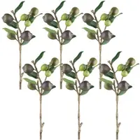 Creativ Green künstliche Pflanze Feigenzweig, 61cm, grün, 6er Set