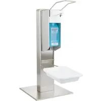 Sanismart Hygiene-Tower SMALL + Desinfektionsmittelspender + Tropfschale