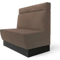GGM Möbel Meyer S | Gastrobank | B:H 180 x 120 cm | Taupe | Kopfteil | Samt